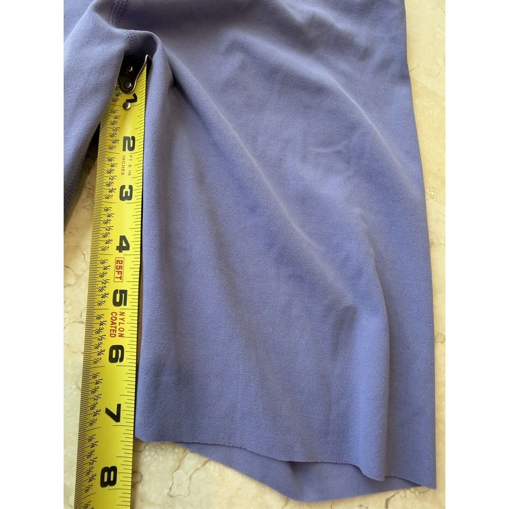 Nike Zenvy Dri-FIT Women's High Rise Biker Shorts Stretch Purple 8" XS - Picture 11 of 11
